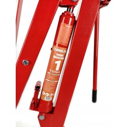 Gru Gruetta Idraulica 1T | Girevole 360° | Pieghevole | Sollevamento Motore per Officina Furgone